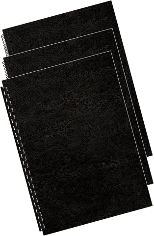 Coperti carton a3 negre 100/top fellowes [3]