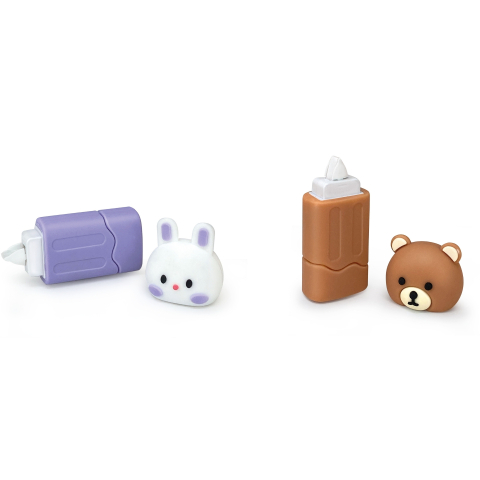 Corector cu banda Cute Friends, 4 modele (1 buc/blister,  16 buc/display) [2]