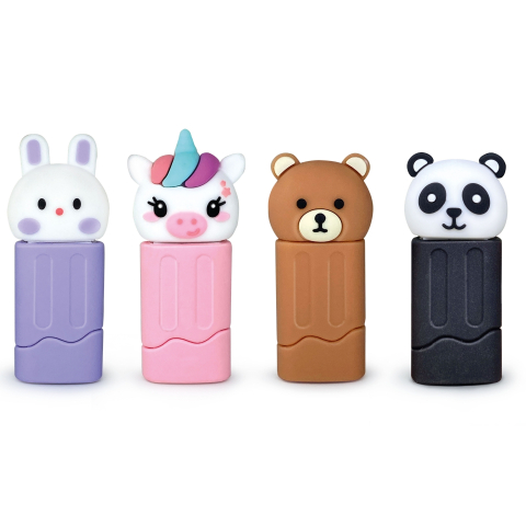 Corector cu banda Cute Friends, 4 modele (1 buc/blister,  16 buc/display) [1]