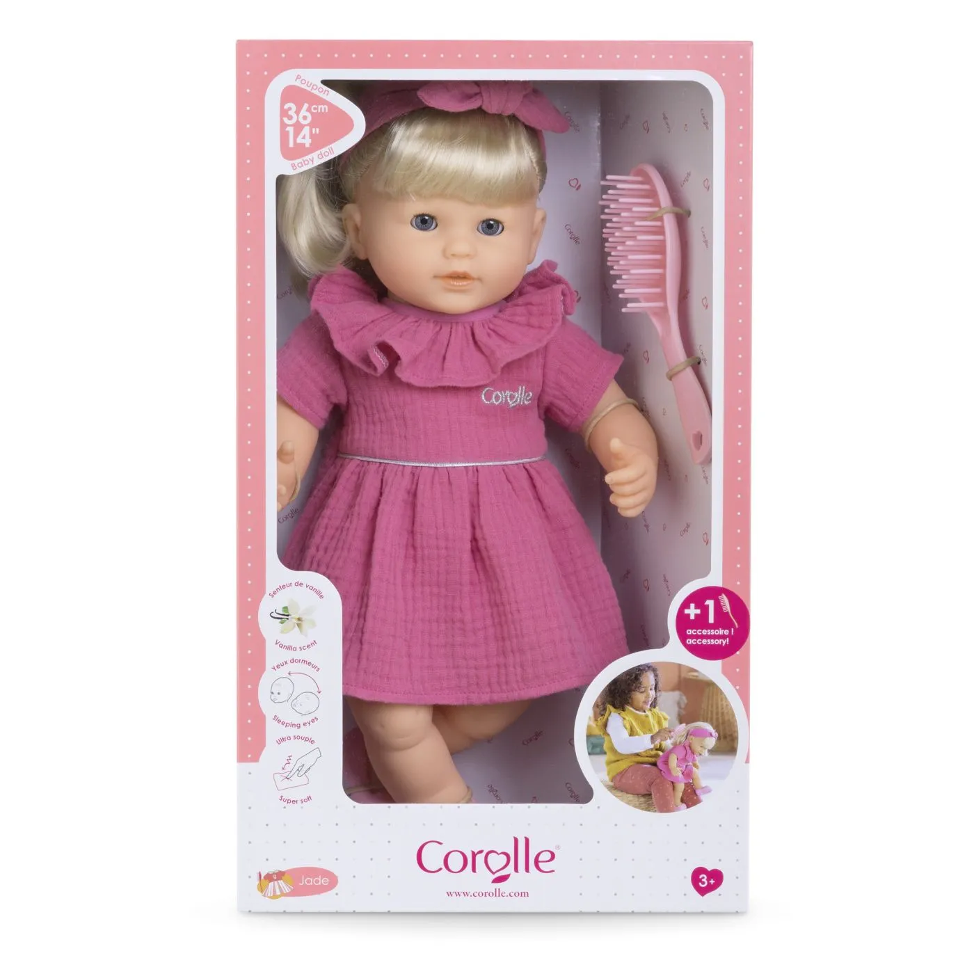 Jucării și Jocuri pentru copii - Corolle mgp bebelusul jade 36cm, copii varsta 3 ani pana la 7 ani