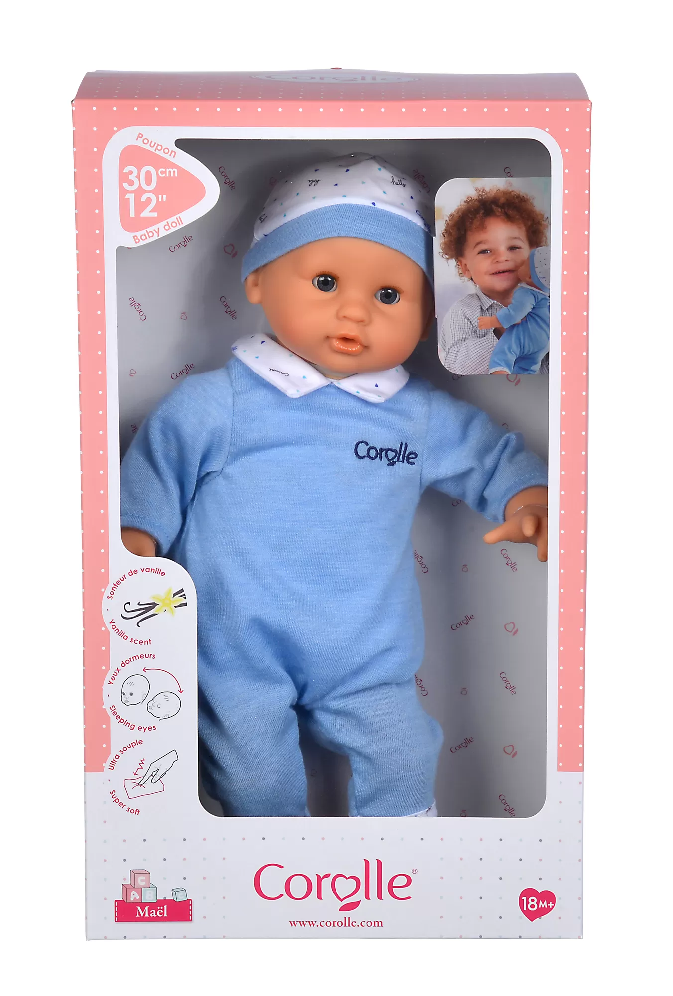 Jucării și Jocuri pentru copii - Corolle mpp bebelus calin mael 30cm