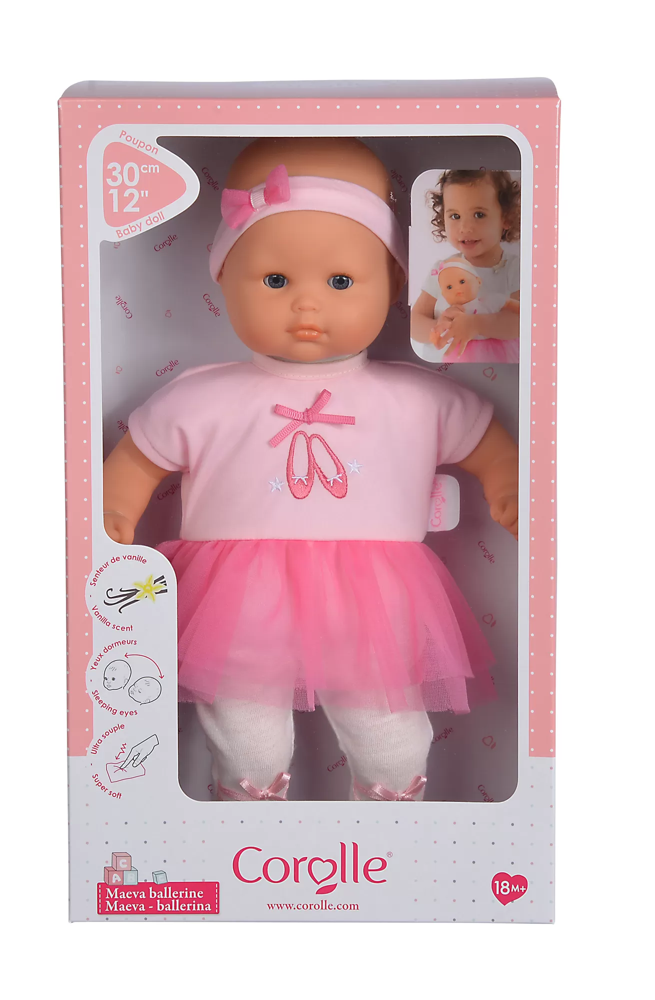 Jucării și Jocuri pentru copii - Corolle mpp bebelus calin maeva balerina 30cm