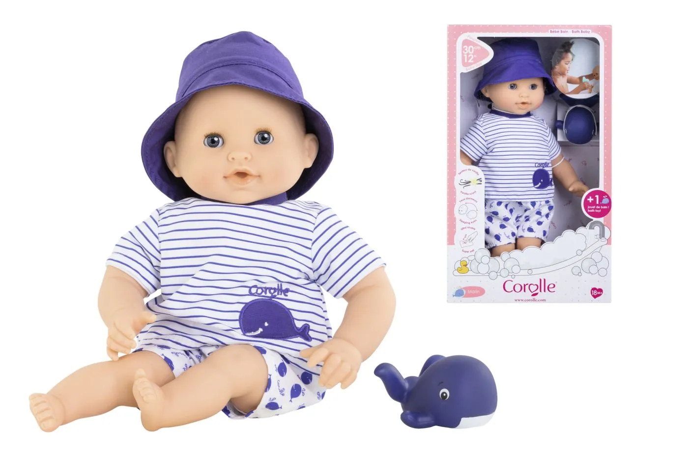 Corolle mpp bebelus de baie marin 30cm, copii varsta 1 an pana la 4 ani [8]