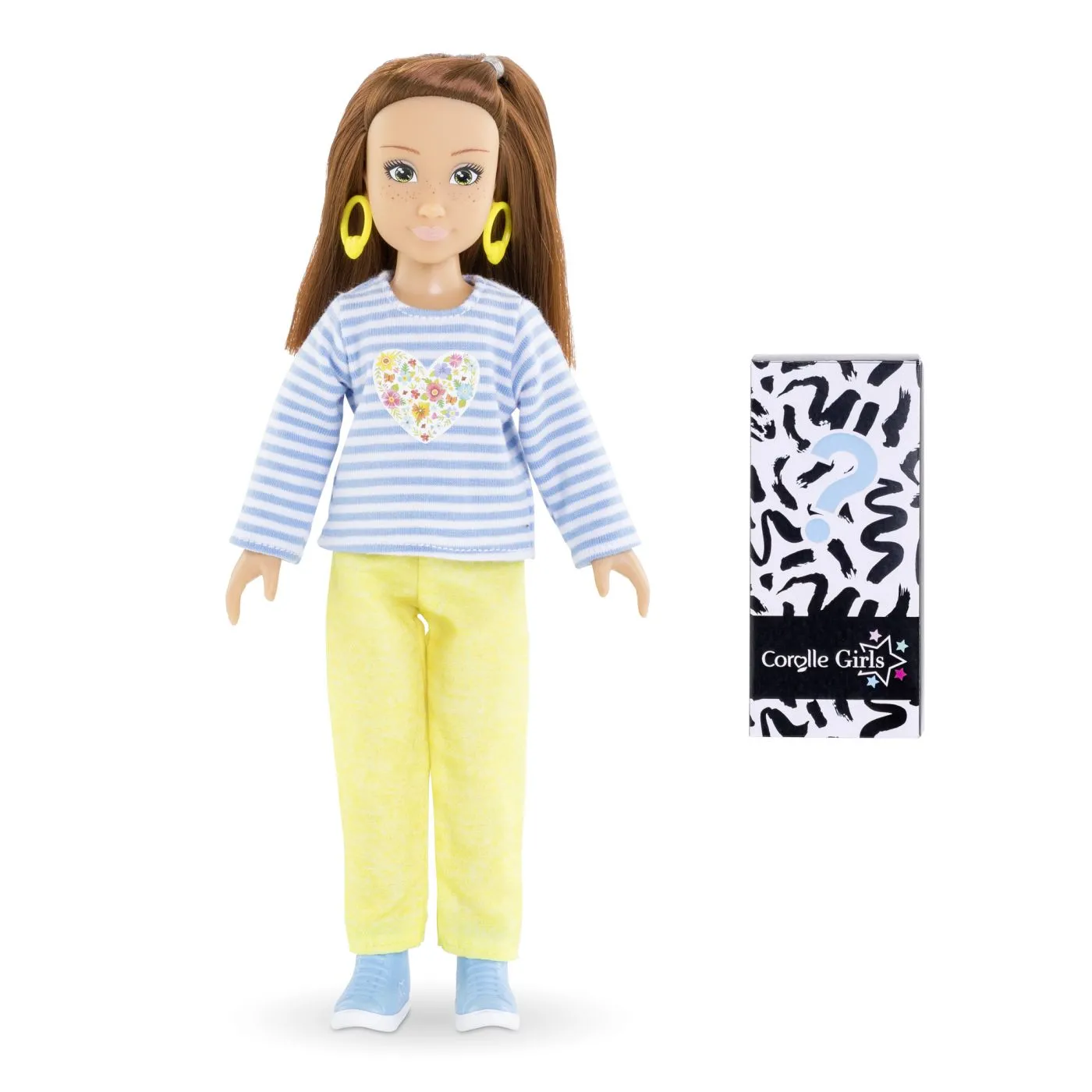 Corolle set cumparaturi surpriza papusa zoe 28cm, copii varsta 4 ani pana la 8 ani [1]