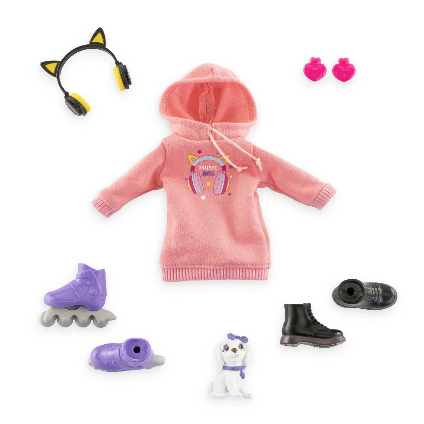 Corolle set muzica si moda papusa melody 28cm, copii varsta 4 ani pana la 8 ani [4]