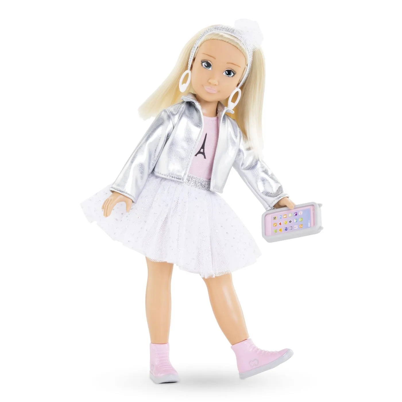 Corolle set saptamana modei la paris papusa valentine 28cm, copii varsta 4 ani pana la 8 ani [2]