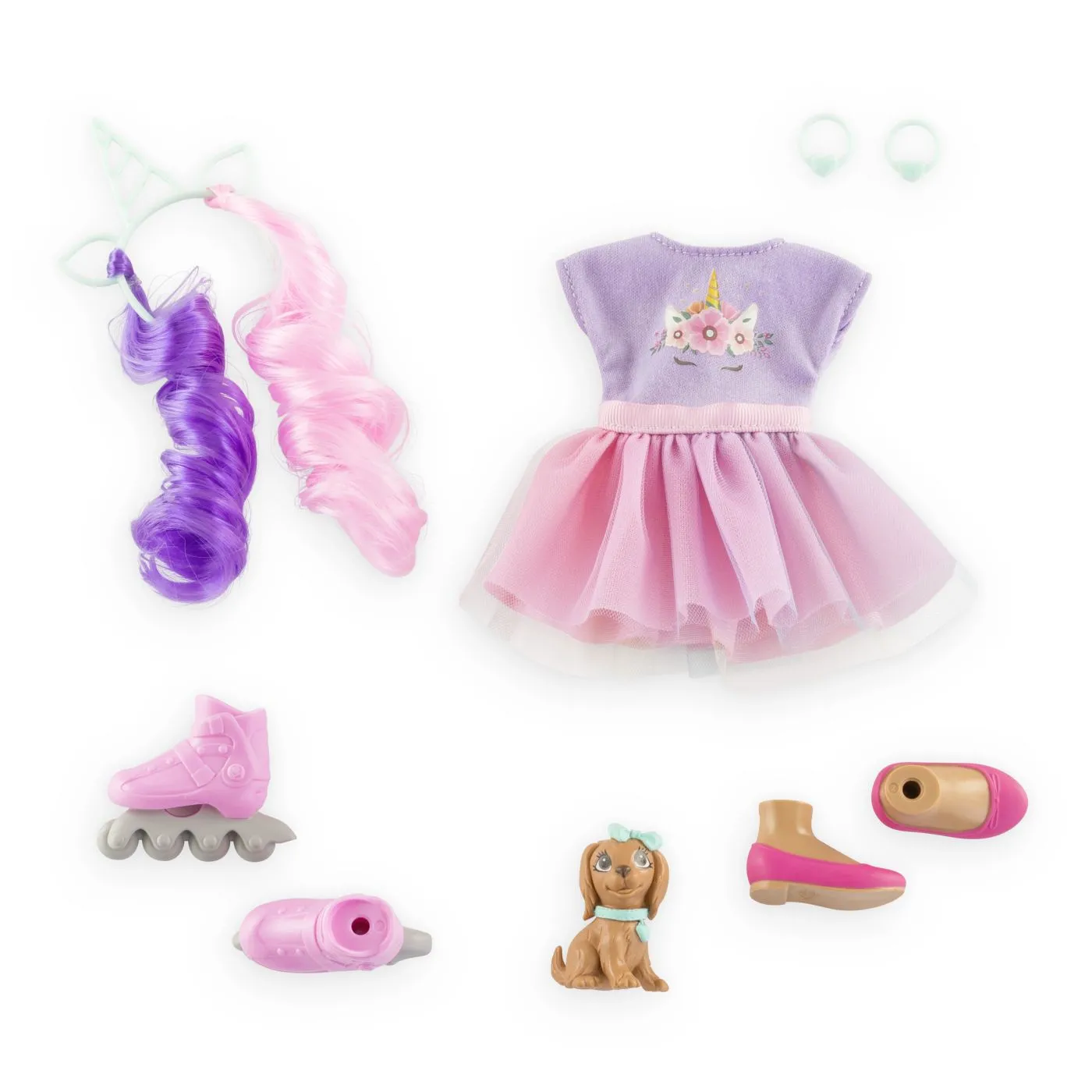 Corolle set unicorn papusa luna 28cm, copii varsta 4 ani pana la 8 ani [4]
