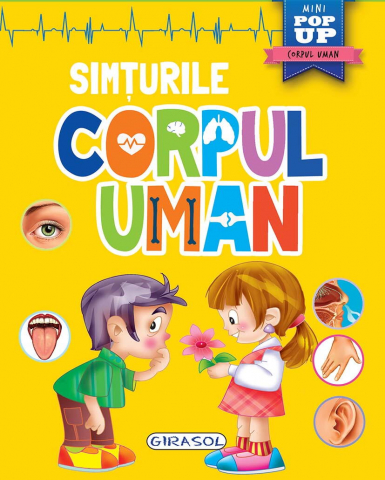 Cărți Educative, Activități - Corpul uman - Simturile