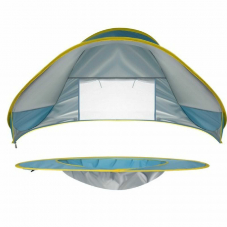 Cort Plaja Copii si Bebelusi, Protectie UV, cu Piscina - Micostore.ro [4]