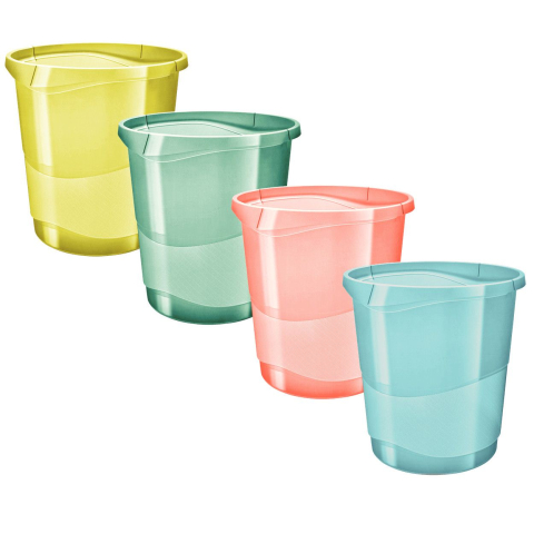 Cos birou 14l albastru colour'ice esselte [1]