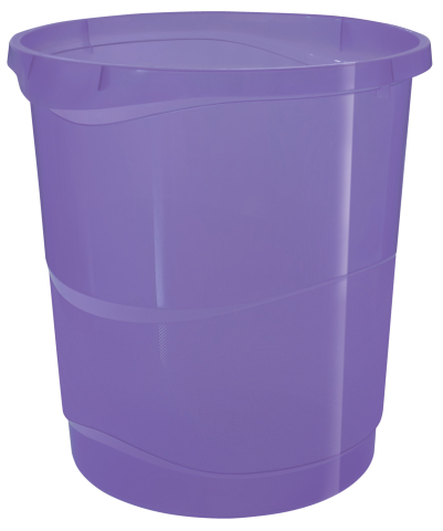 Articole pentru birou - Cos birou 14l lavanda reciclabil colour'breeze esselte