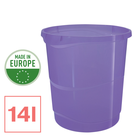 Cos birou 14l lavanda reciclabil colour'breeze esselte [1]