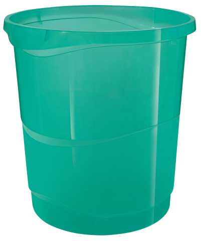 Articole pentru birou - Cos birou 14l verde reciclabil colour'breeze esselte