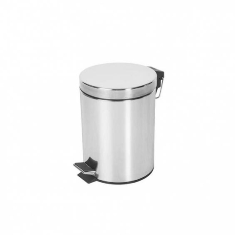 Articole pentru birou - Cos gunoi inox cu pedala 12l