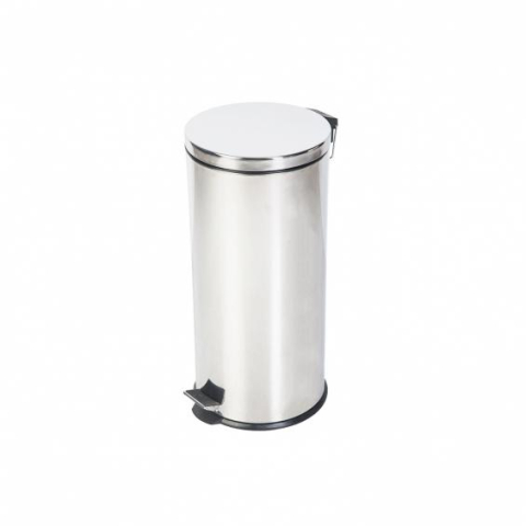 Articole pentru birou - Cos gunoi inox cu pedala 30l