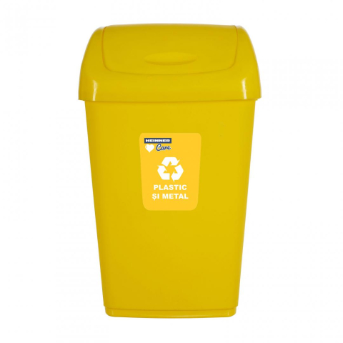 Cos gunoi pt reciclare eco 35 l, galben [1]