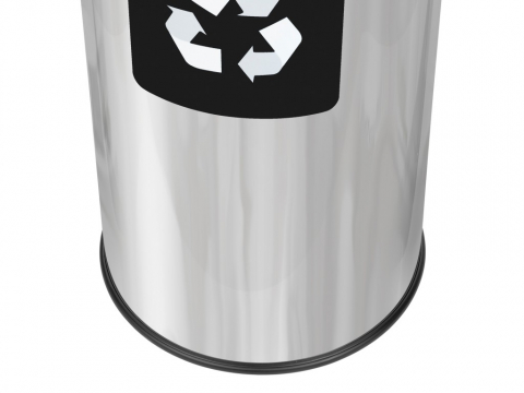 Coș inox colectare selectivă Eko Prestige 45 L [3]