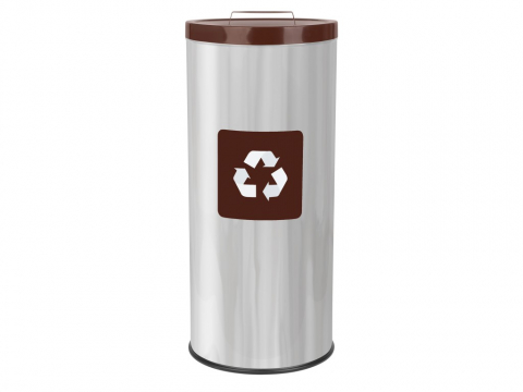 Coș inox colectare selectivă Eko Prestige 45 L [1]