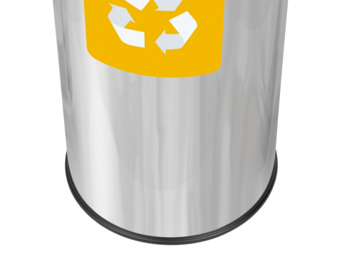Coș inox colectare selectivă Eko Prestige 45 L [3]