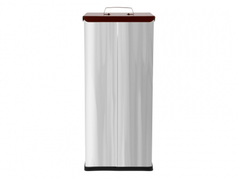 Coș inox colectare selectivă Eko Square Prestige 60 L [2]