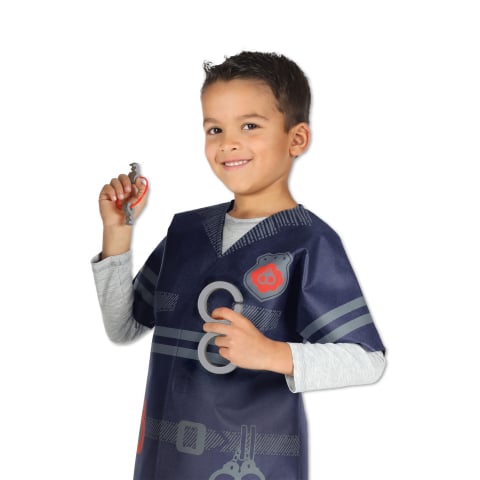 Costum de politist de jucarie cu accesorii pentru copii  varsta 3 ani+ [1]
