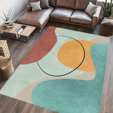 Covor printat, erin  160x230 cm, lavabil cu spate antialunecare, inaltime fir 3mm [2]