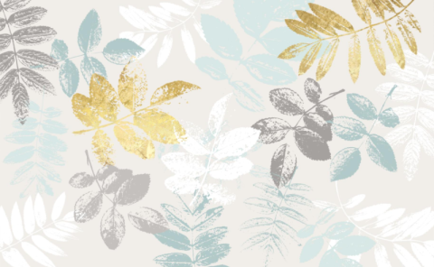 Textile & Covoare - Covor printat, leafs 200x300 cm, lavabil cu spate antialunecare, inaltime fir 3mm