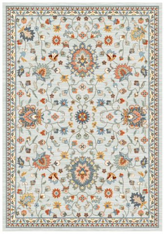 Textile & Covoare - Covor printat, reza 160x230 cm, lavabil cu spate antialunecare, inaltime fir 3mm