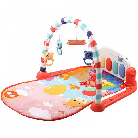 Jucării și Jocuri pentru copii - Covoras de joaca muzical Chipolino Beach time