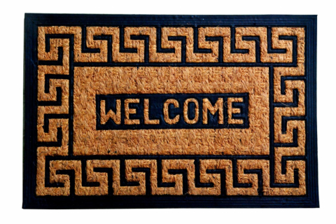 Covorase intrare - Covoras intrare antiderapant 60x40cm,cauciuc+nuca.cocos, bety,vanora home