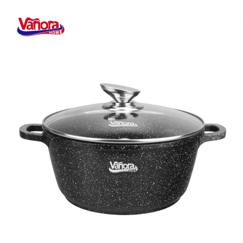Bucătărie & Servire - Cratita aluminiu turnat 20x8.5cm, 2.6 l, classic, vanora home