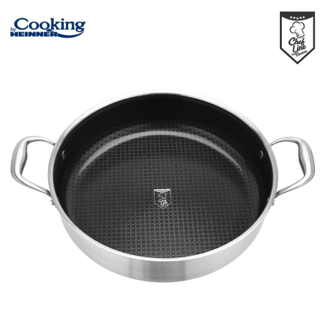 Cratita cu capac, 30x7.8 cm, 4.8 l, titanium3, cooking by heinner [2]