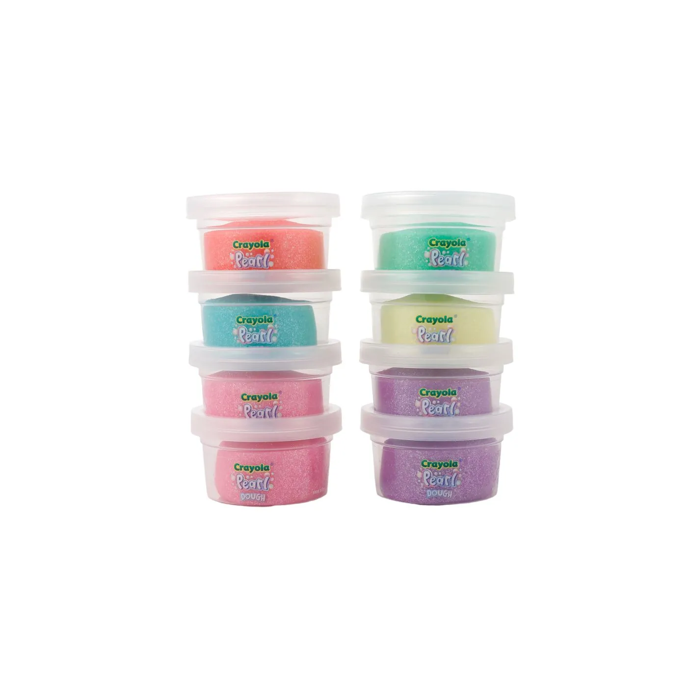 Crayola pearl set 8 borcanase cu plastelina sidefata, copii varsta 2 ani pana la 10 ani [1]