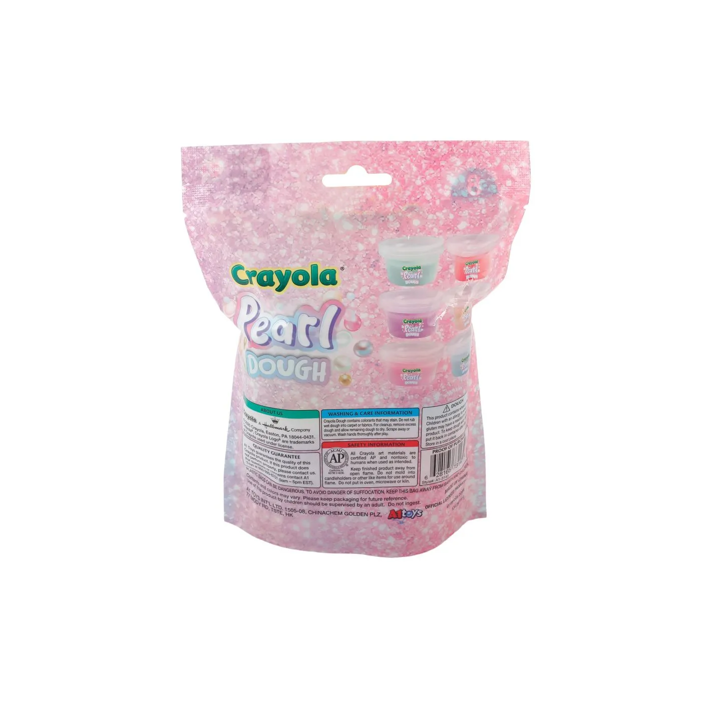 Crayola pearl set 8 borcanase cu plastelina sidefata, copii varsta 2 ani pana la 10 ani [2]