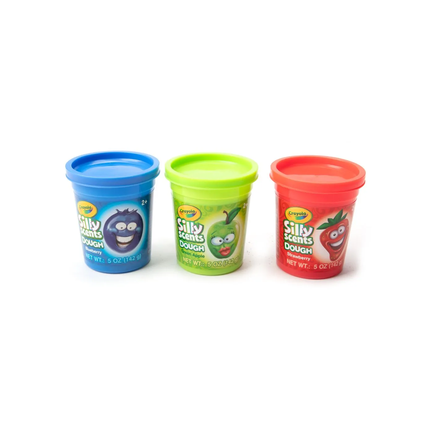 Crayola silly scent set 3 borcanase cu plastilina parfumata 142g, copii varsta 2 ani pana la 7 ani [1]