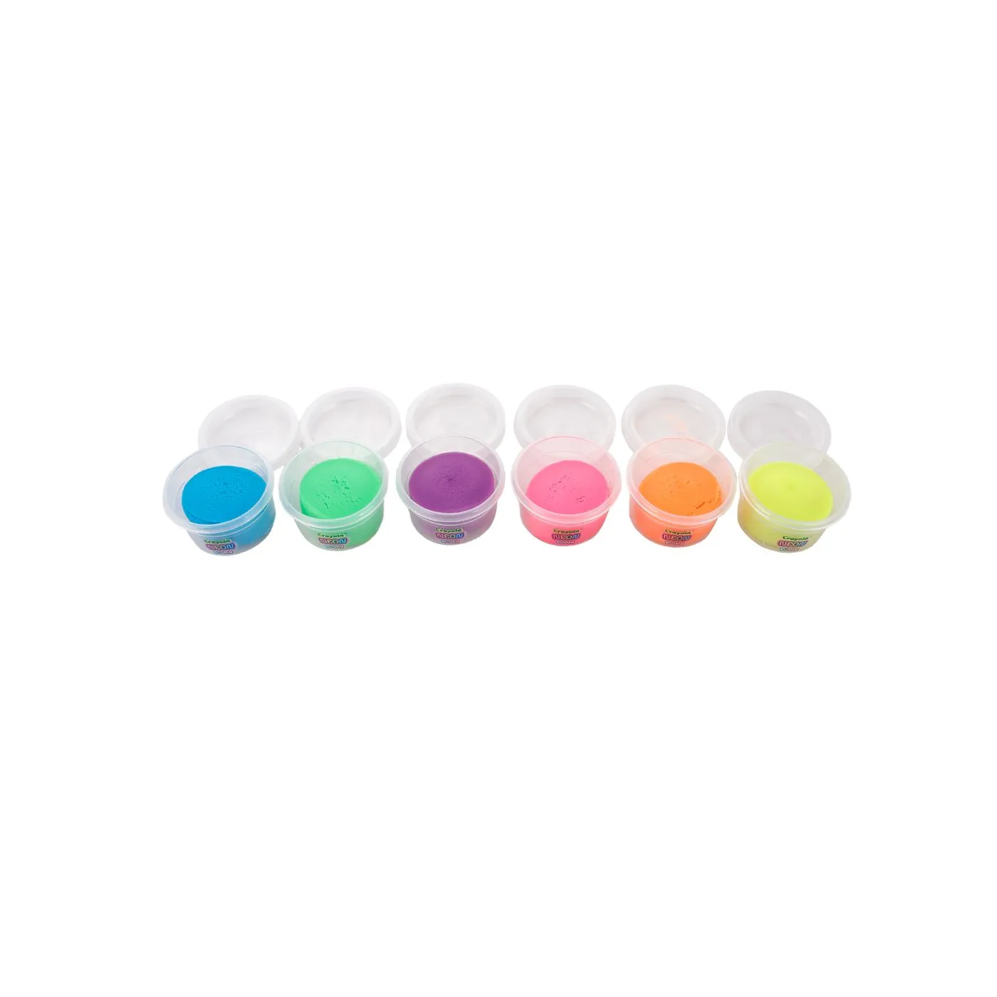 Crayola silly scents neon set 8 borcanase plastelina parfumata, copii varsta 2 ani pana la 10 ani [4]
