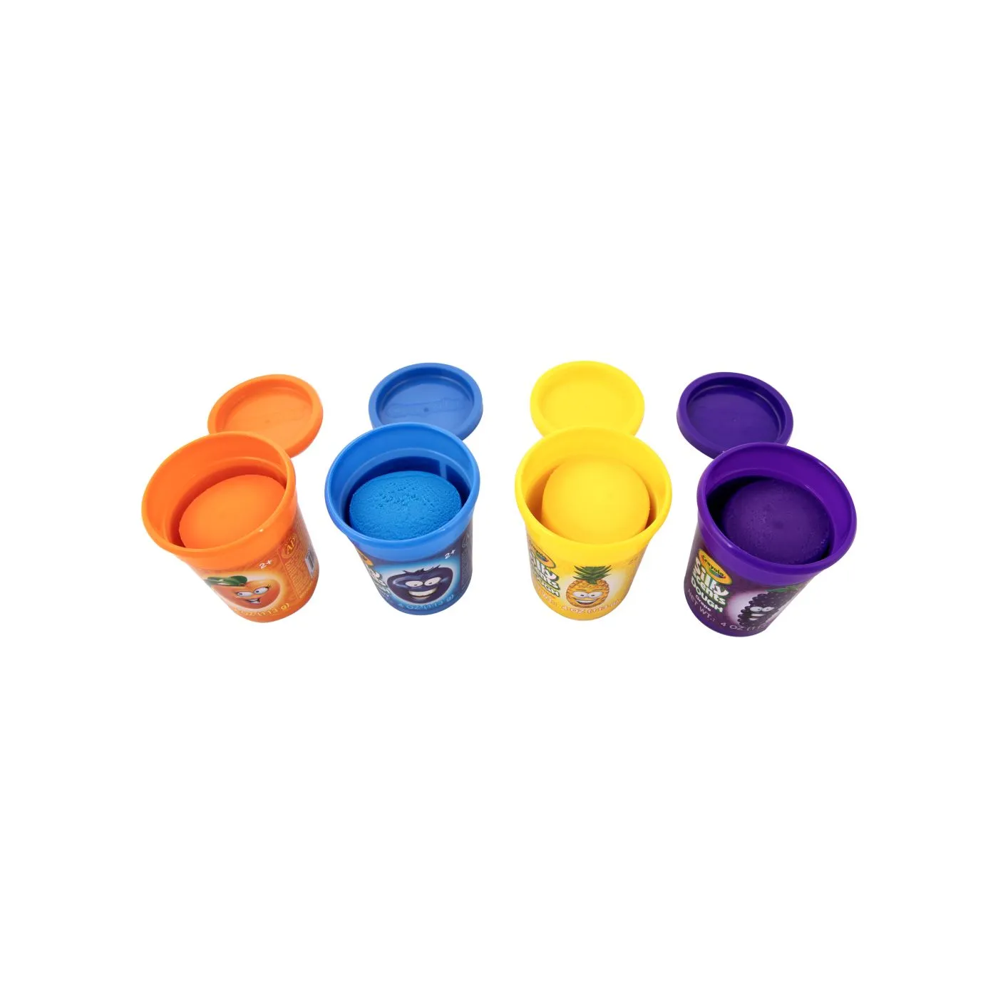 Crayola silly scents set 4 borcanase cu plastilina parfumata, copii varsta 2 ani pana la 7 ani [2]
