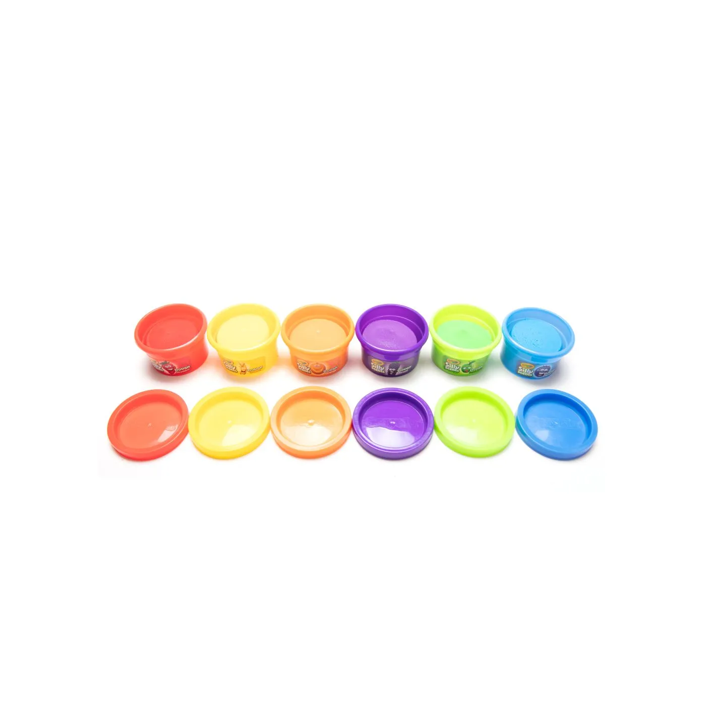 Crayola silly scents set 8 borcanase cu plastilina parfumata, copii varsta 2 ani pana la 7 ani [1]