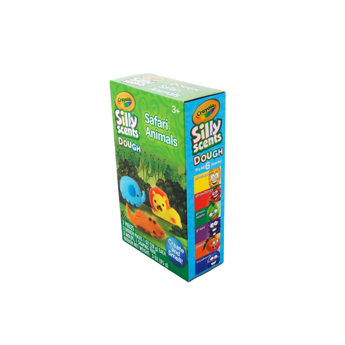 Crayola silly scents set mic animalele din safari cu accesorii, copii varsta 3 ani pana la 12 ani [3]