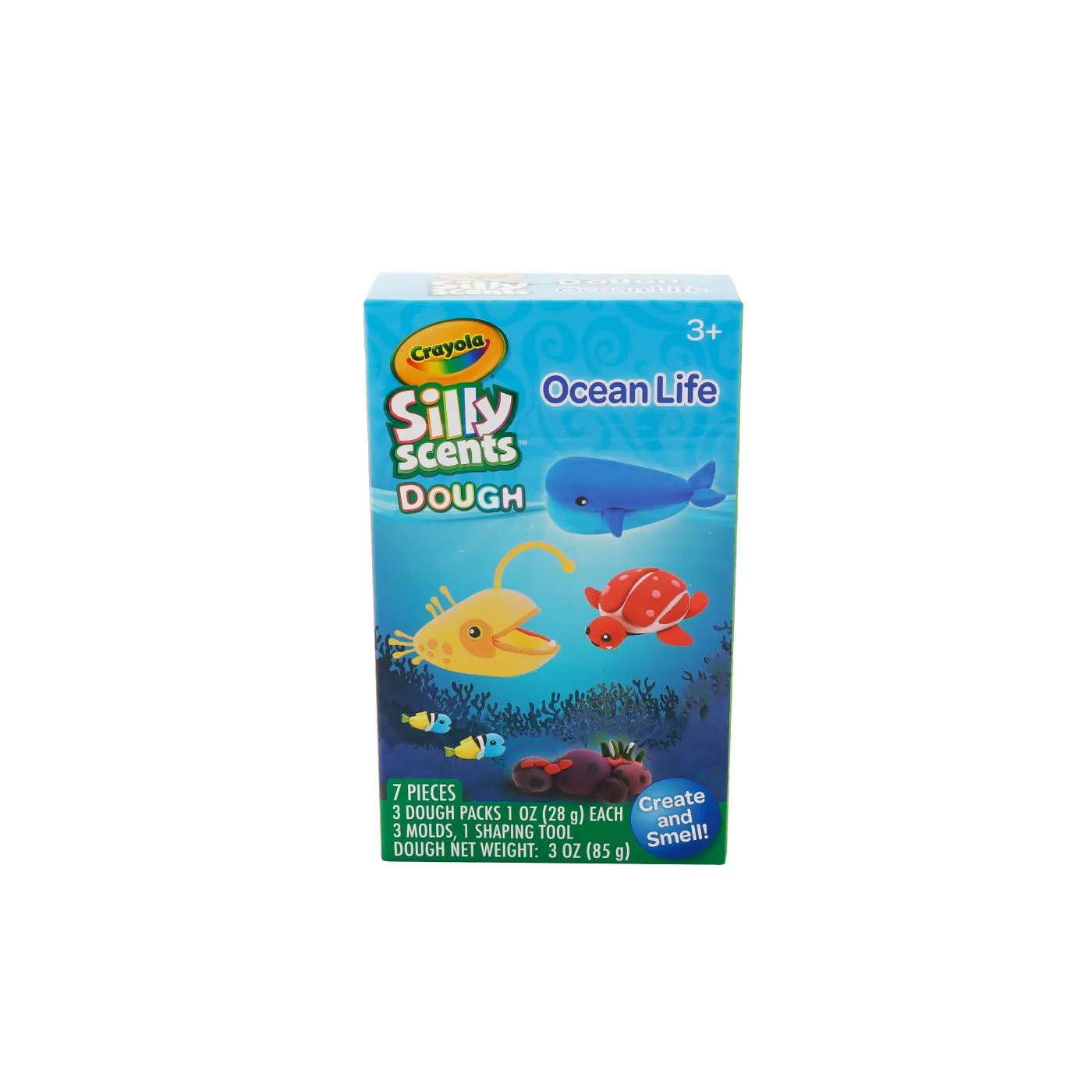 Art & Craft si Artizanat - Crayola silly scents set mic viata oceanului cu accesorii, copii varsta 3 ani pana la 12 ani