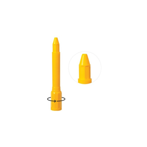 Creioane cerate Amos CRX5PC6, 6 culori, cutie PVC [2]