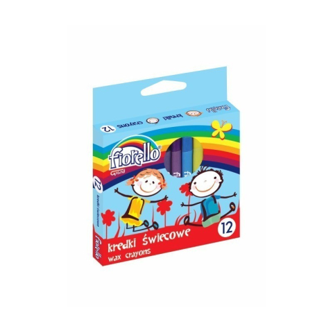 Creioane cerate Fiorello 170-1383, 12 culori, blister carton [1]