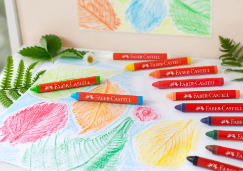 Creioane cerate triunghiulare 24 culori faber-castell [2]