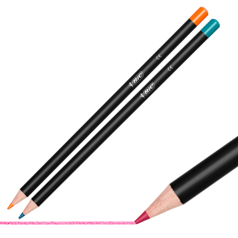 Creioane colorate 24 culori intensity premium bic [2]