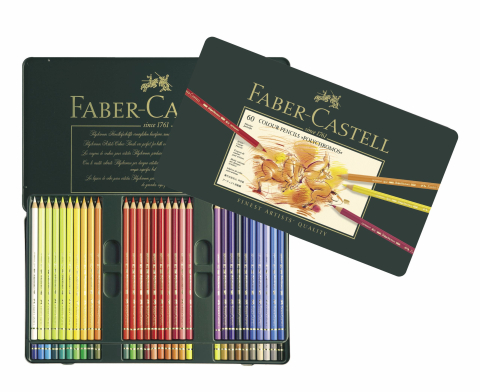 Creioane colorate 60 culori polychromos faber-castell [1]