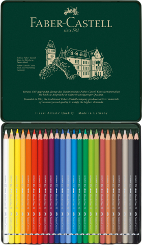 Creioane colorate acuarela 24 culori a. durer faber-castell [2]