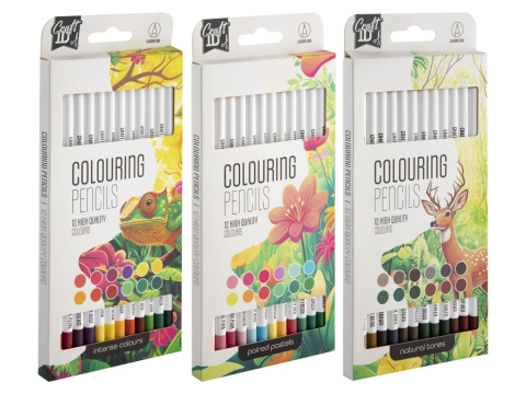Rechizite Școlare - Creioane colorate   Craft Id