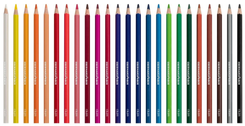 Creioane colorate plastic 24 culori eberhard faber [2]