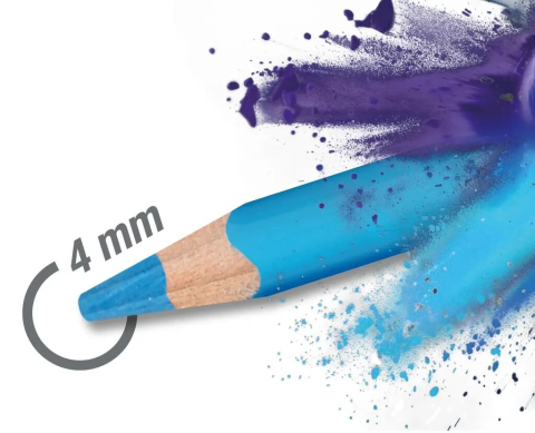 Creioane colorate triunghiulare 24 culori ergonomics faber-castell [3]