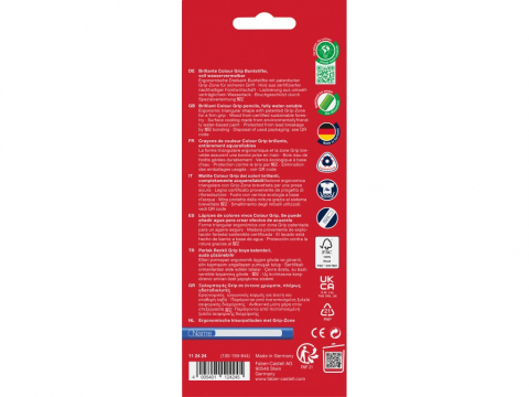 Creioane colorate triunghiulare grip 2001 Faber-Castell 24 culori/set [2]